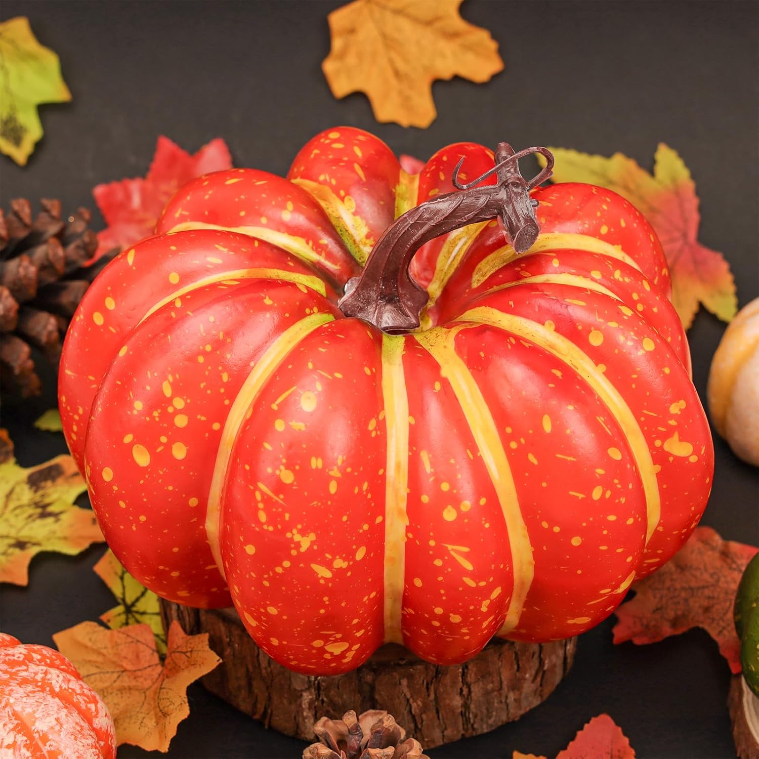 67 Inch Artificial Foam Pumpkin for Fall Decor
