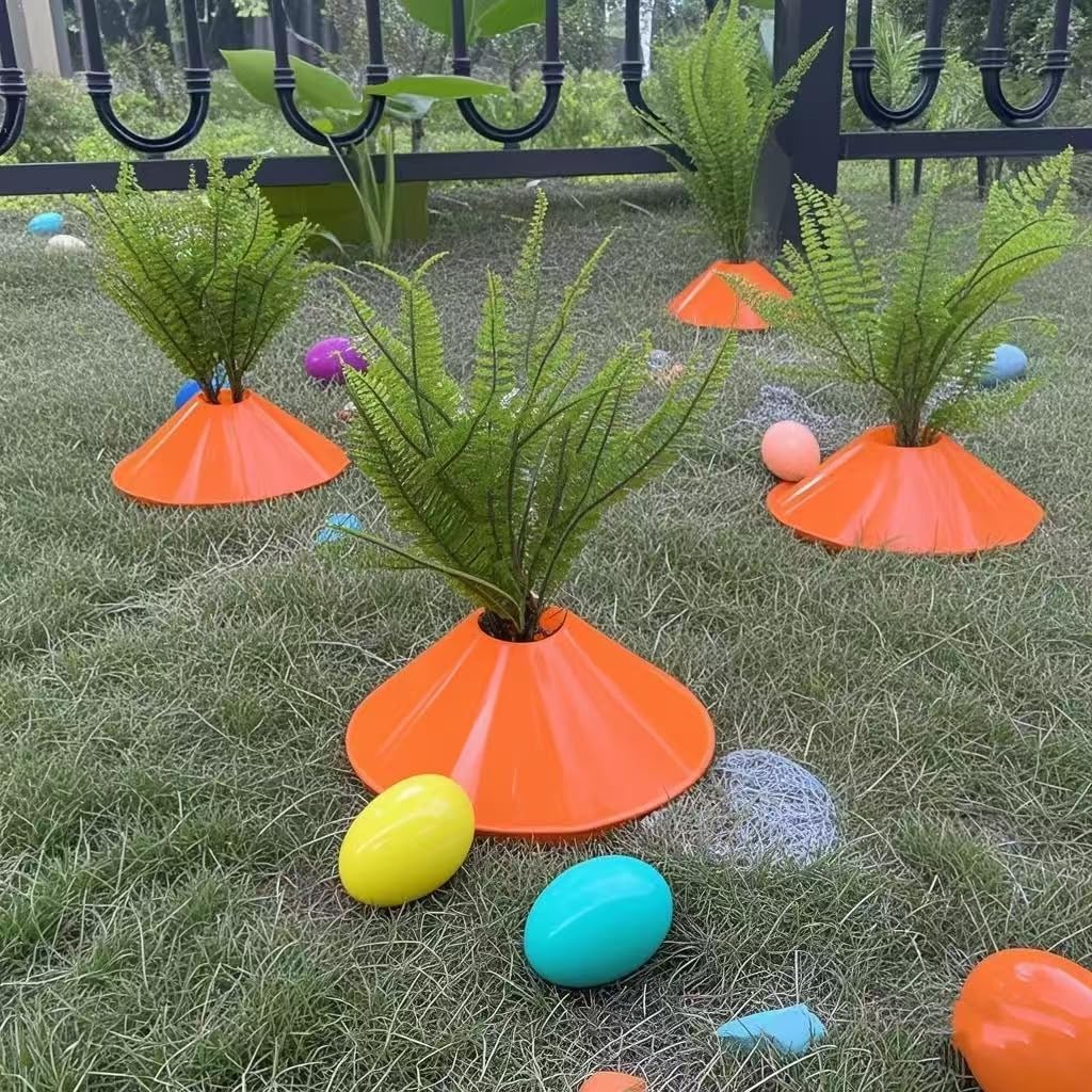 11 Set Fake Carrots DIY Decor Yard Stake