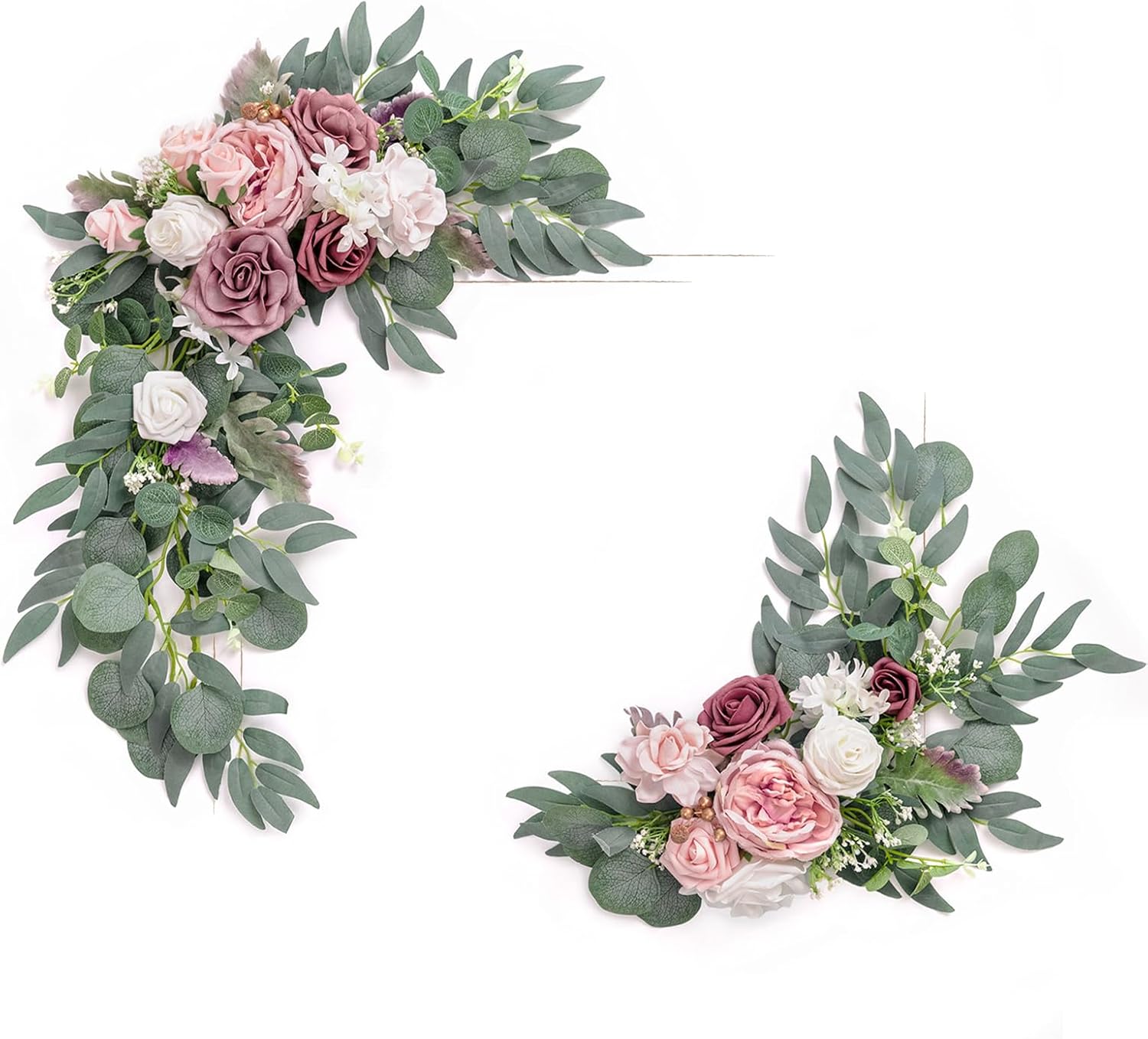 Lings Moment Artificial Welcome Sign Swag 2pcs