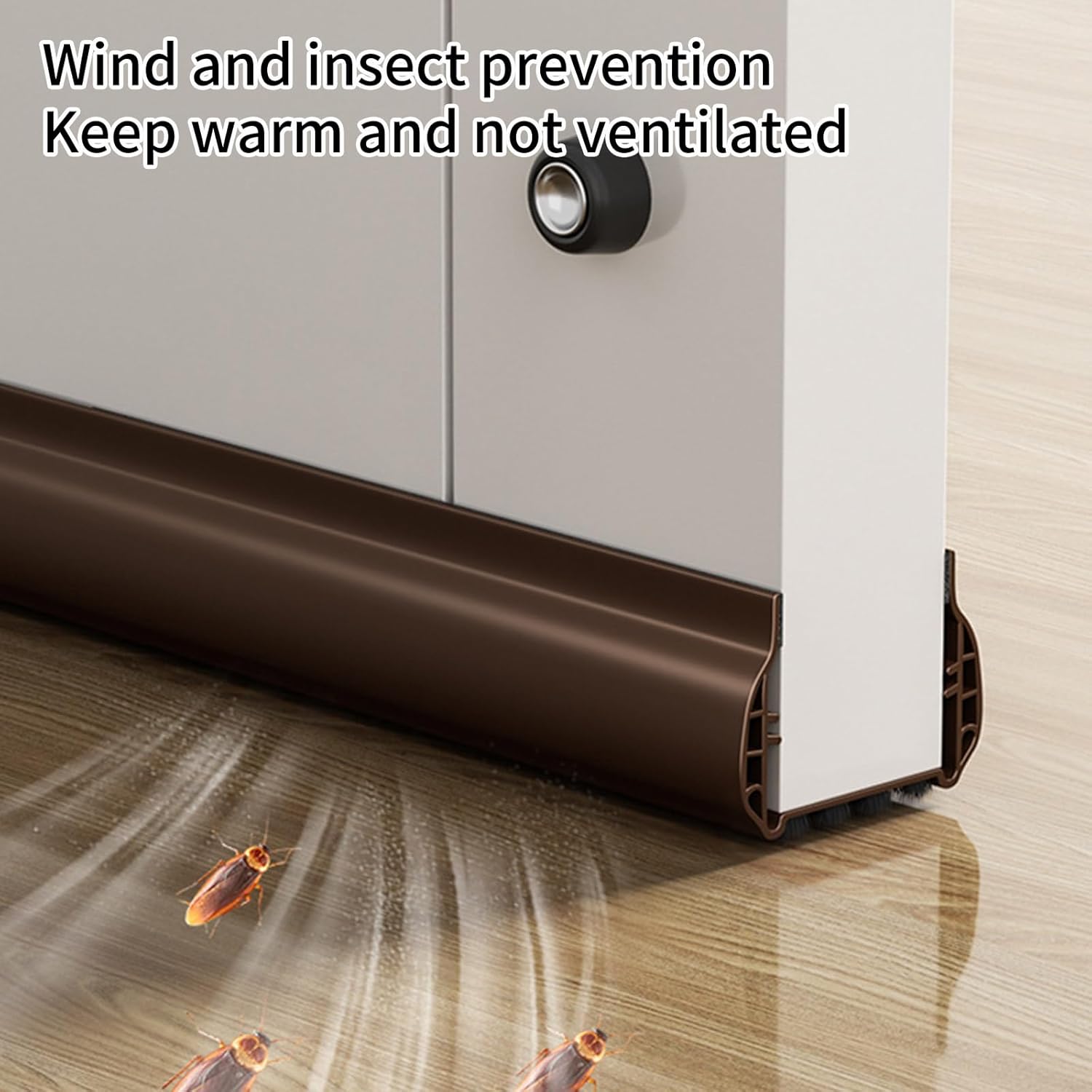 Nueayms Door Draft Seal Under Door Noise Blocker