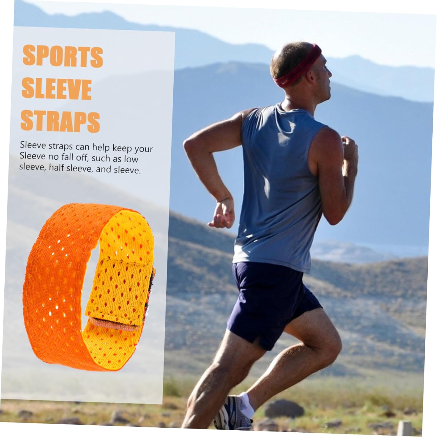 Sosoport 6pcs Elastic Cuff Straps for Sports Shirts