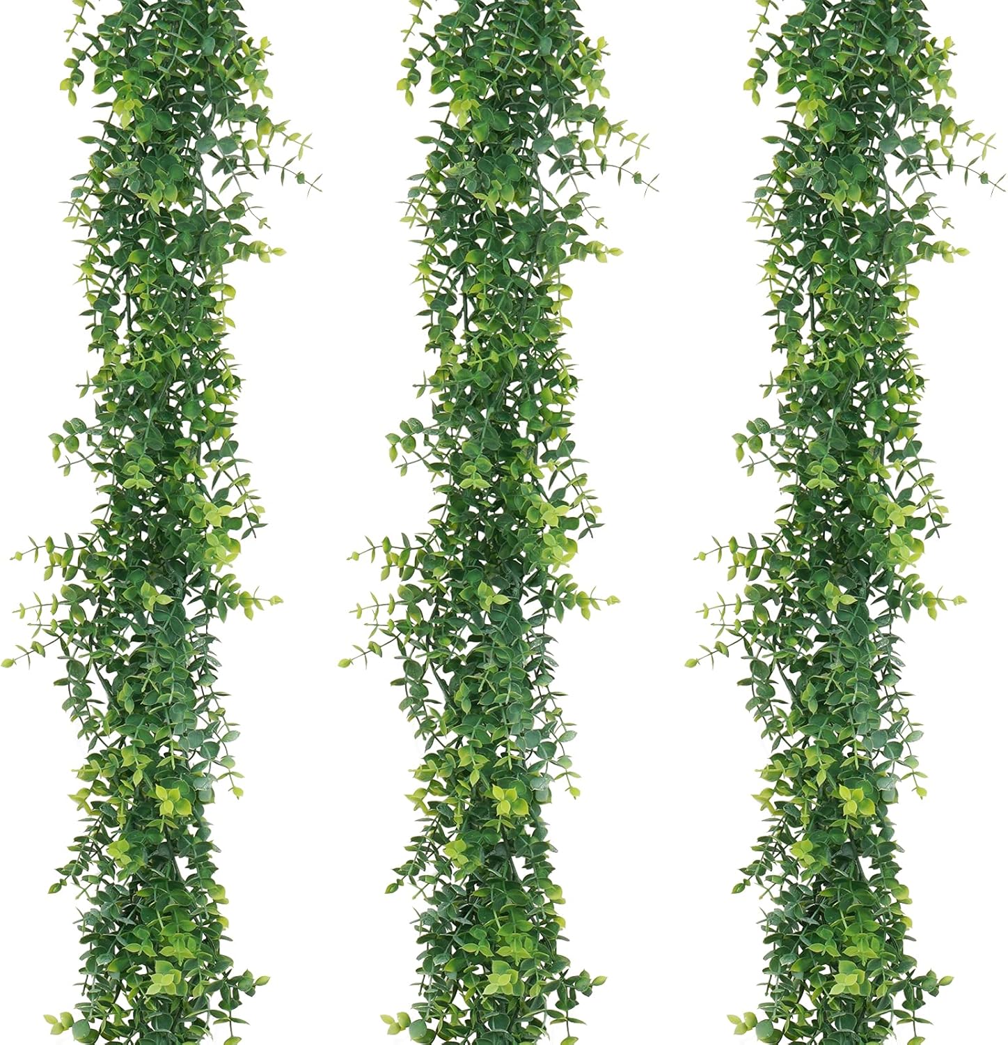 Artflower 3 Pack Artificial Eucalyptus Garland