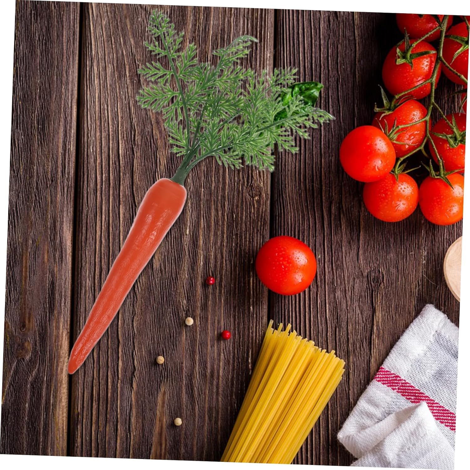 STOBAZA 2Pcs Lifelike Carrot Decoration Models