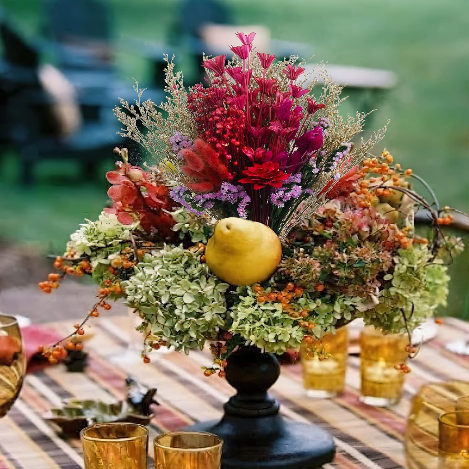 CISDUEO Dried Flower Bouquet for Wedding and Home Decor