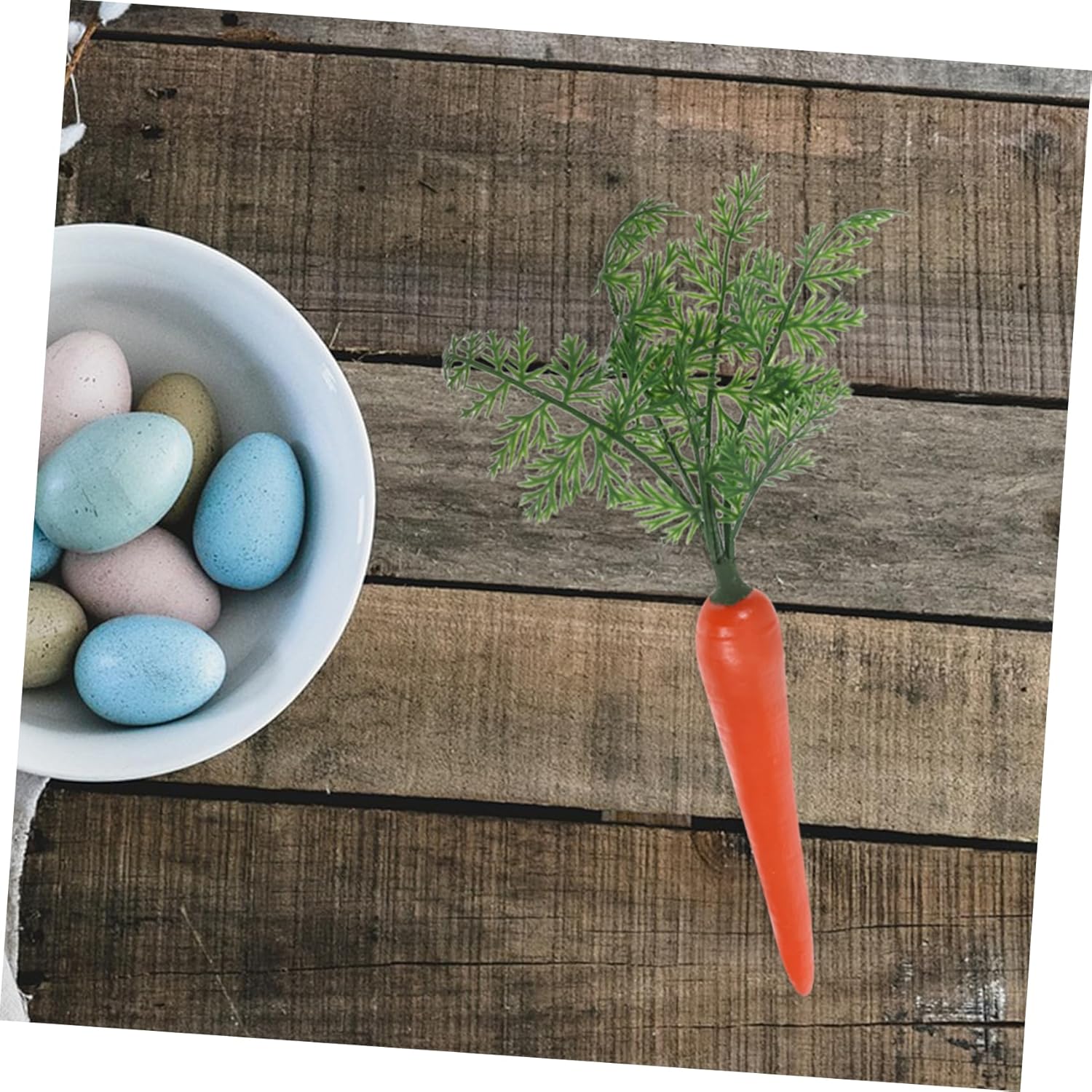 STOBAZA 2Pcs Lifelike Carrot Decoration Models