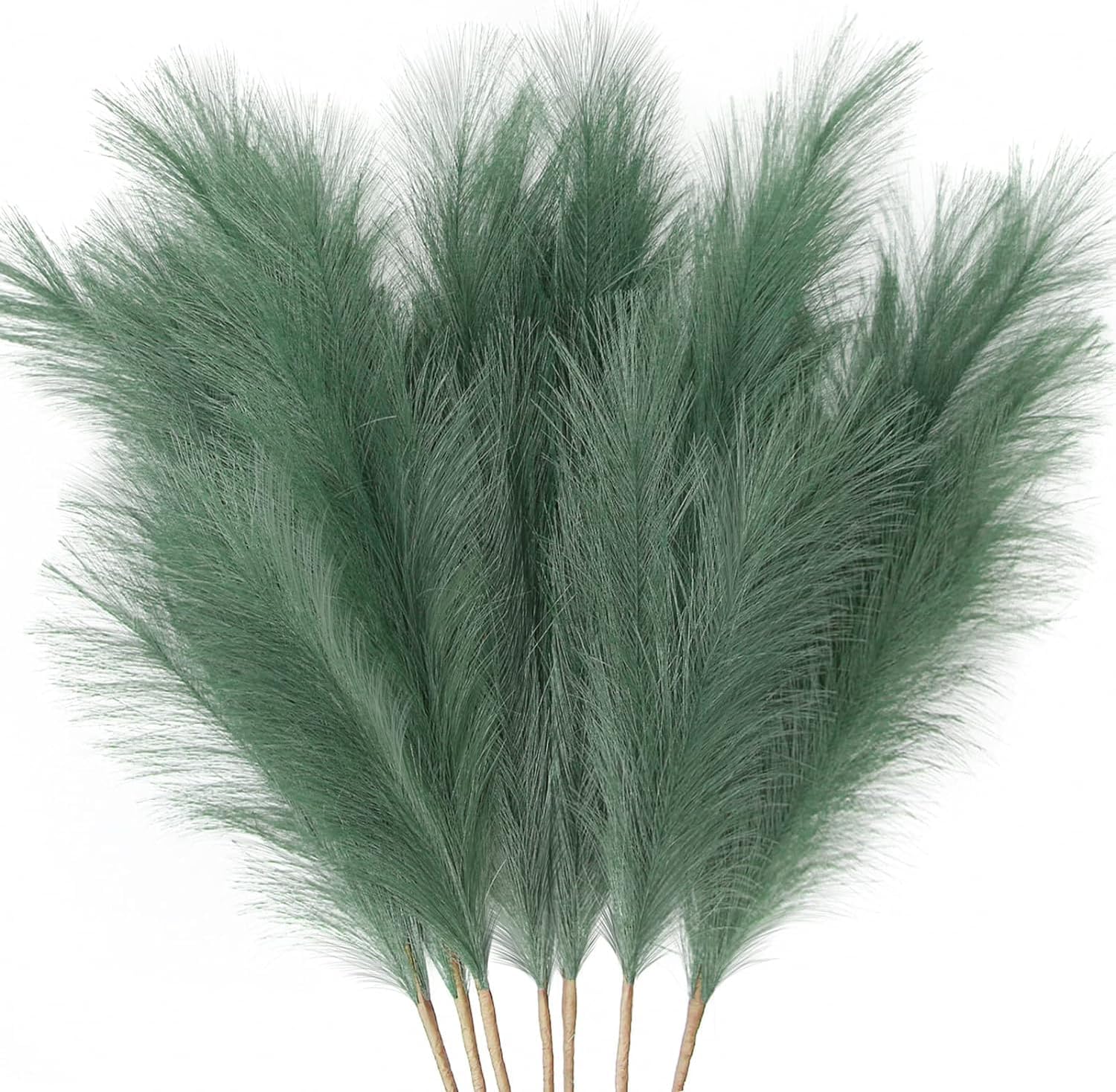 ZIFTY 7-Pcs Faux Pampas Grass Artificial Flower Decor Set