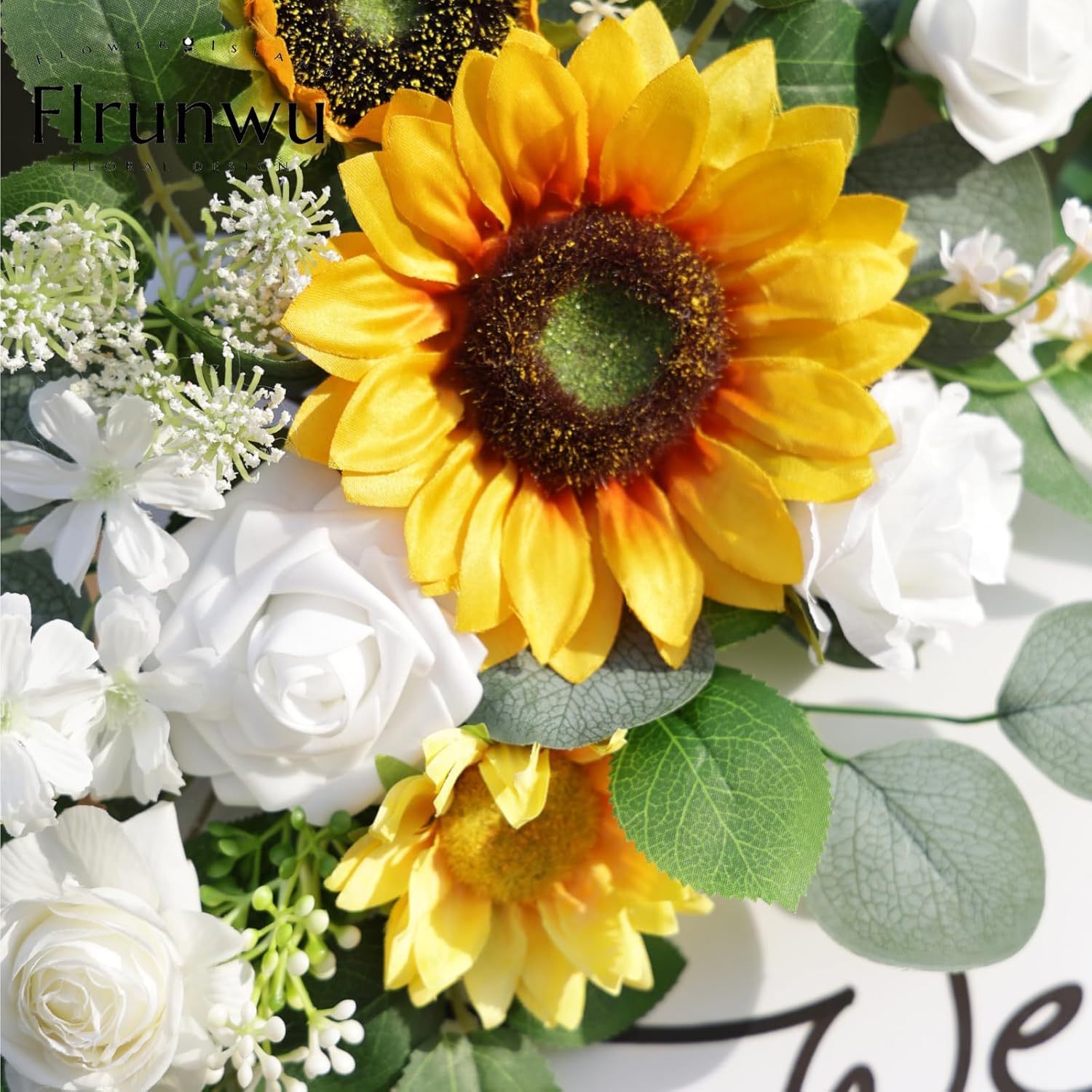 Artificial Sunflower Decorations Pack of 2 for Wedding