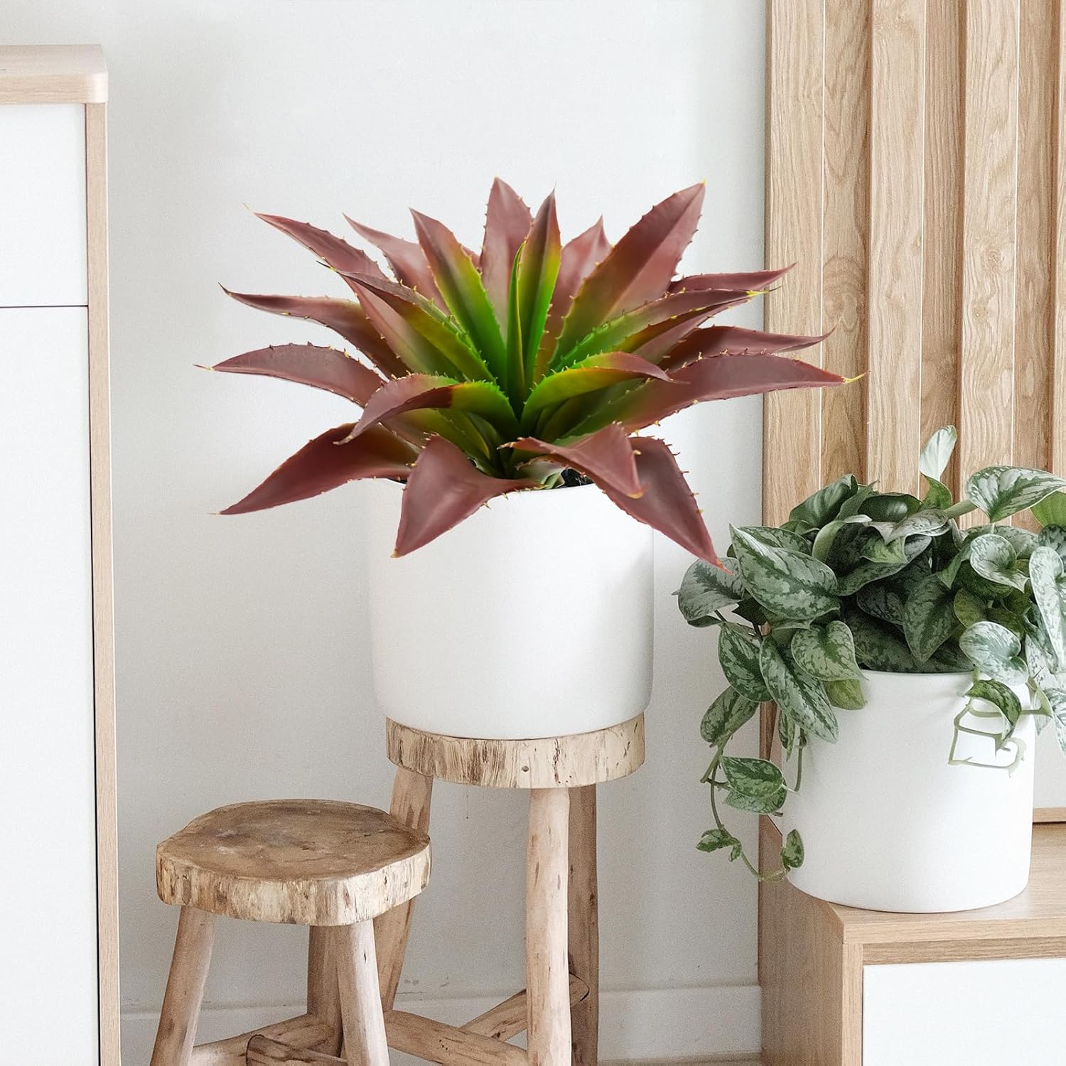 Agusbagli Artificial Succulent Plants with Real Touch
