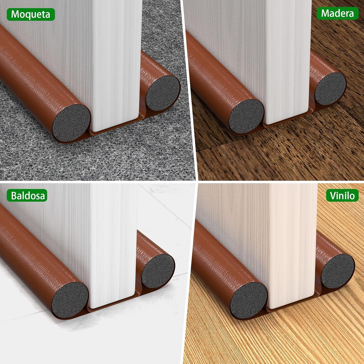 Dust Cover for Doors 37 Inches Double Edge Protector