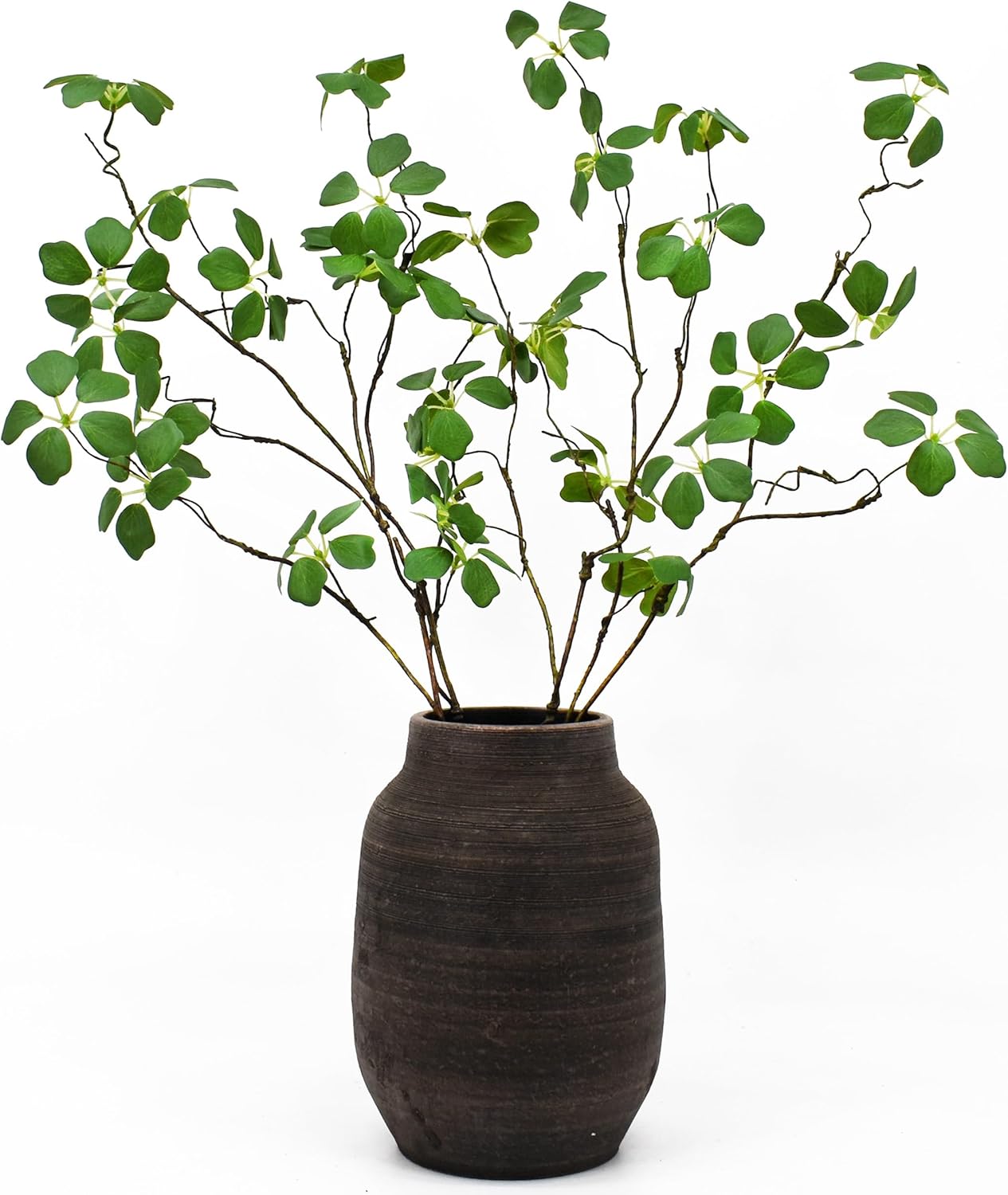 2PCS Artificial Branches with Leaf for Desk Decor