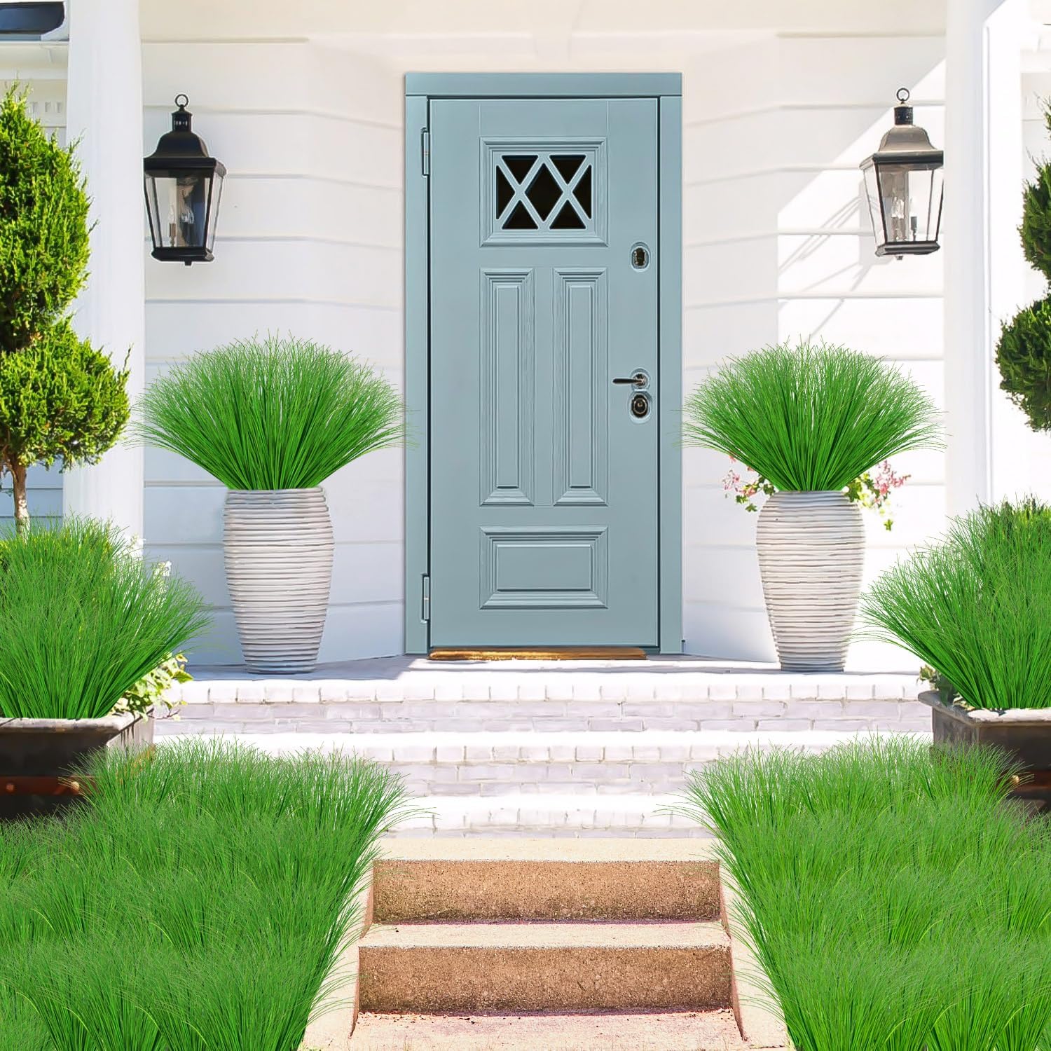 15 Bundles Artificial Grass for Decor and Landscaping