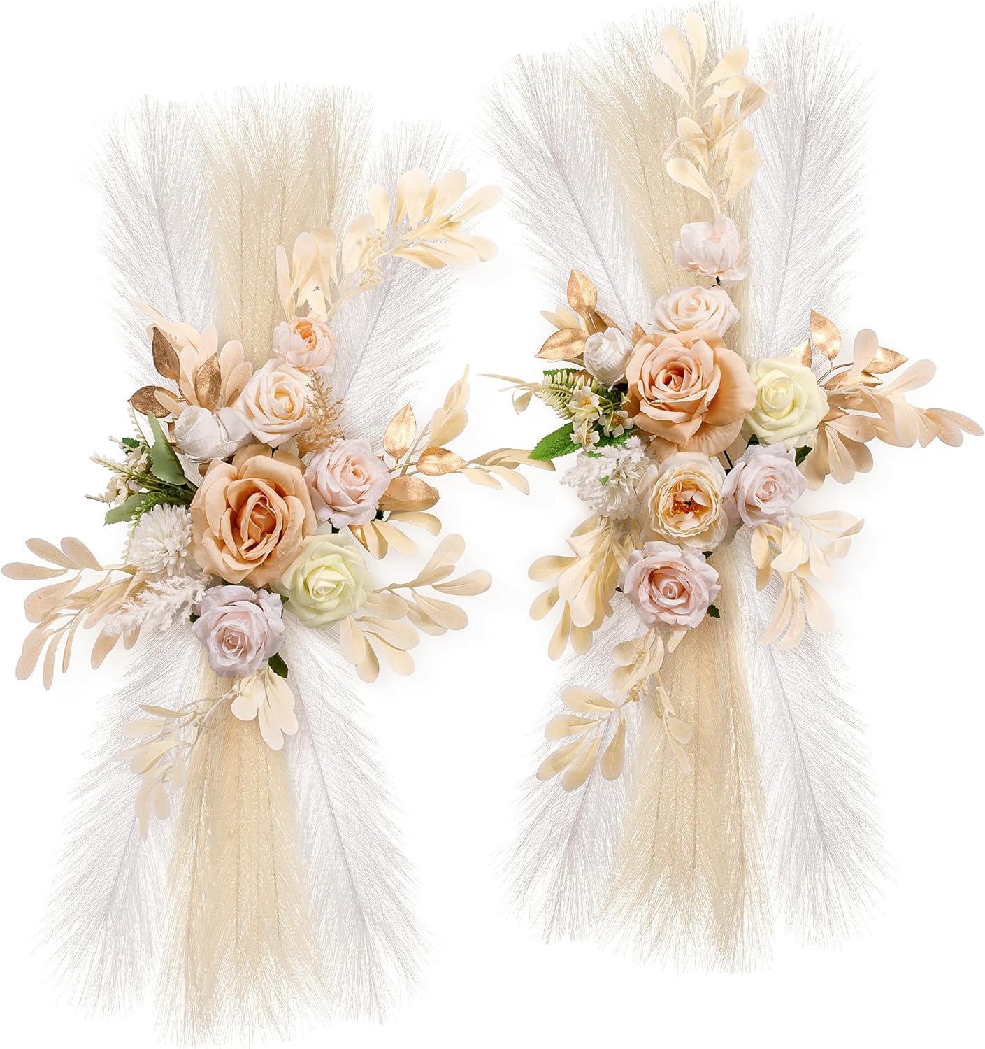 Lisuun Wedding Arch Artificial Flowers Pack of 2