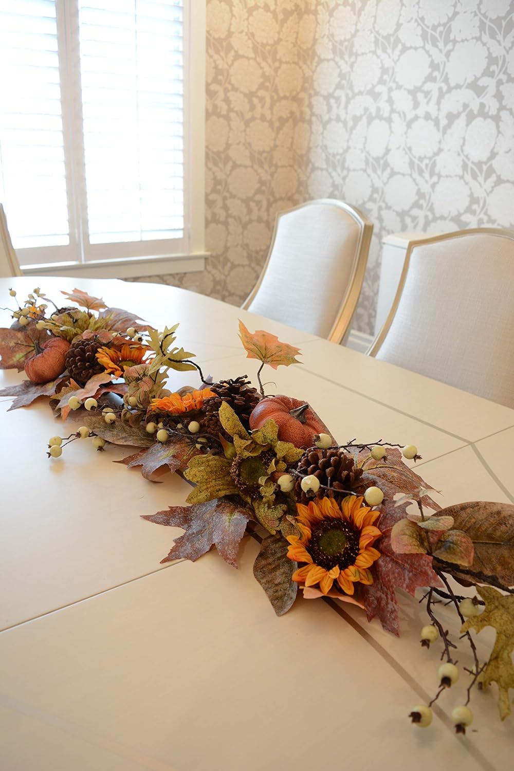 Admired By Nature 31 Inch Artificial Fall Swag