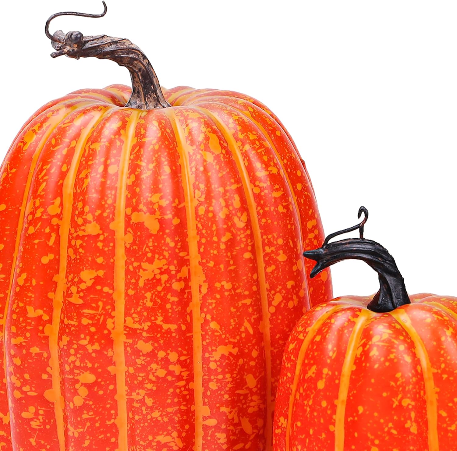 3pcs Artificial Foam Pumpkins DIY Halloween Decoration