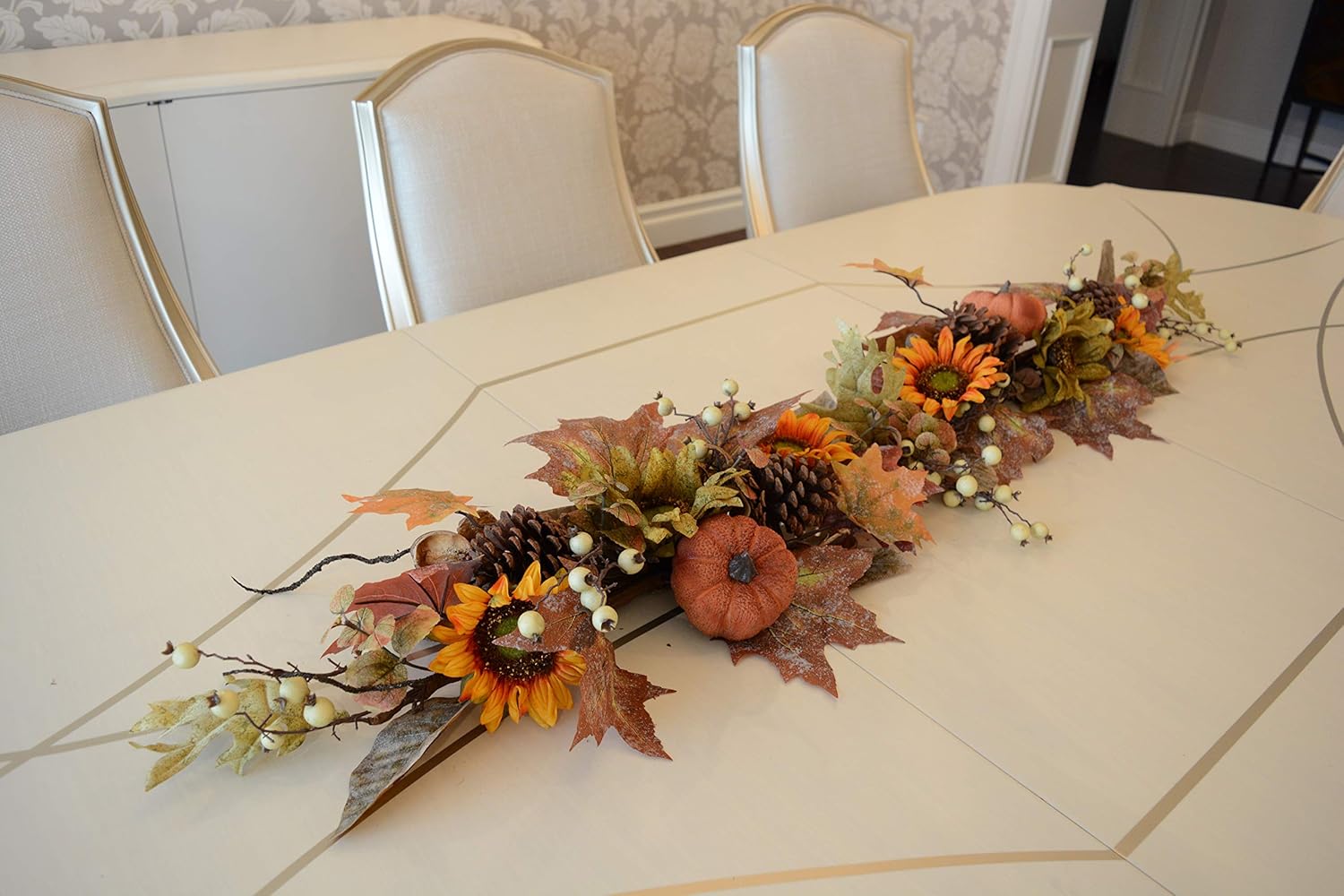 Admired By Nature 31 Inch Artificial Fall Swag