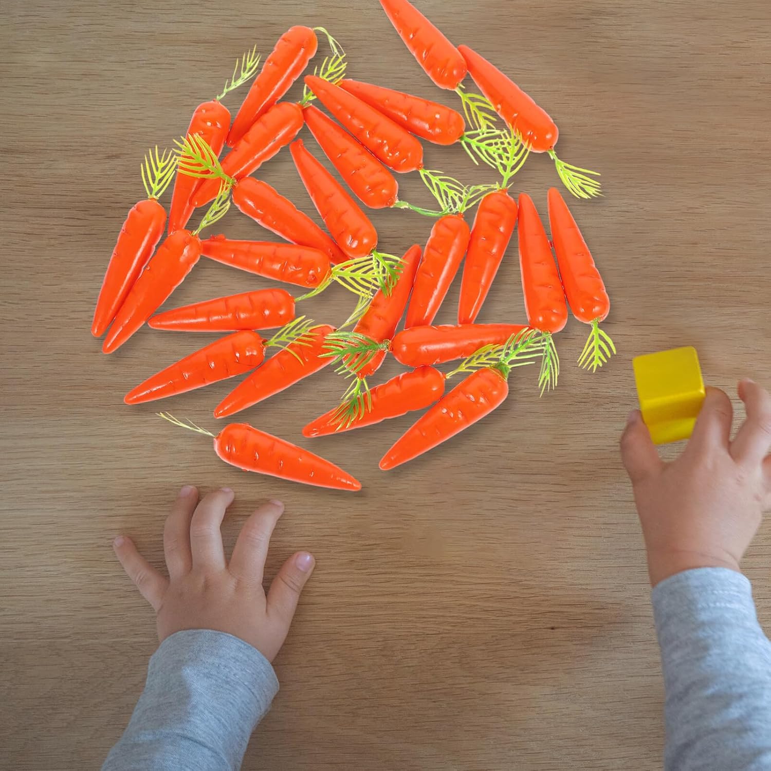 STOBOK Artificial Carrots 25pcs Decorations