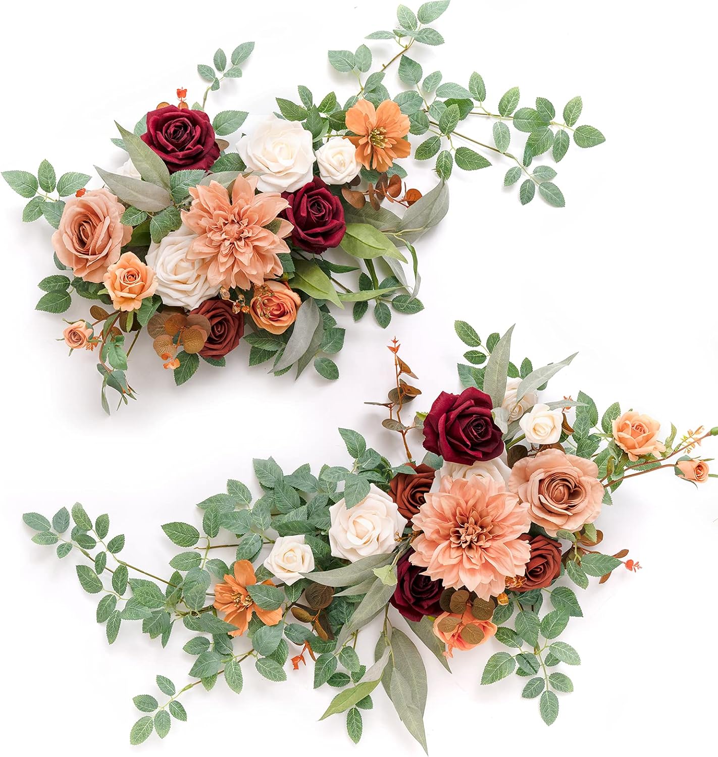 Lings Moment 2Pcs Terracotta Artificial Flower Garland