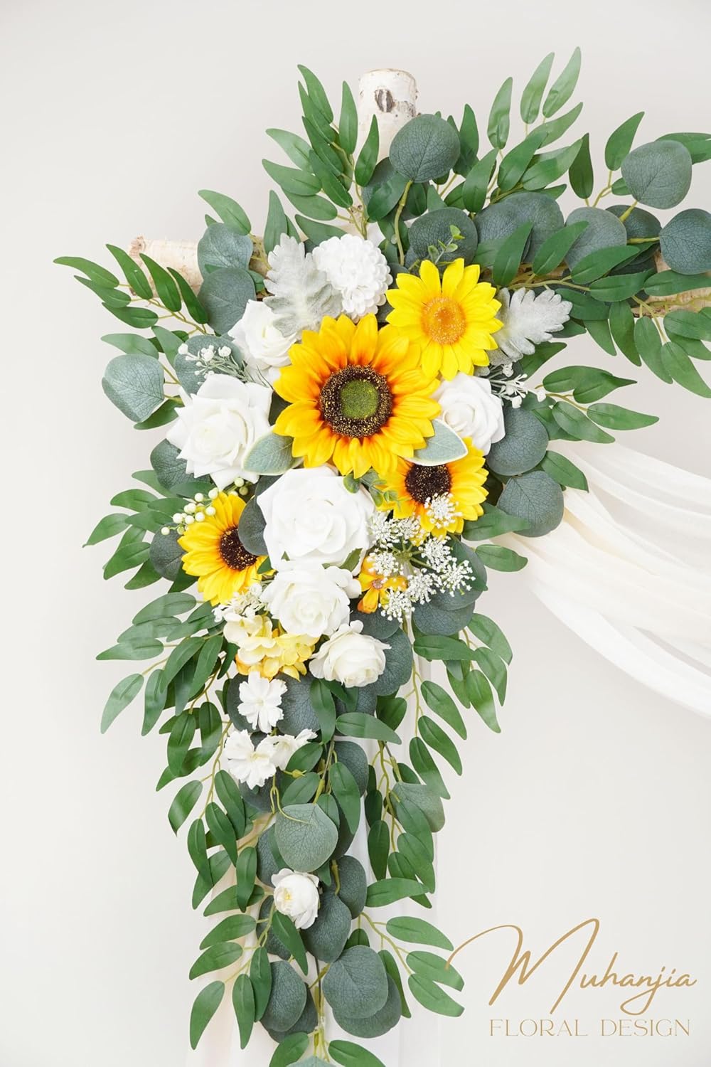 Artificial Flower Arch Decor Kit 4 Pieces