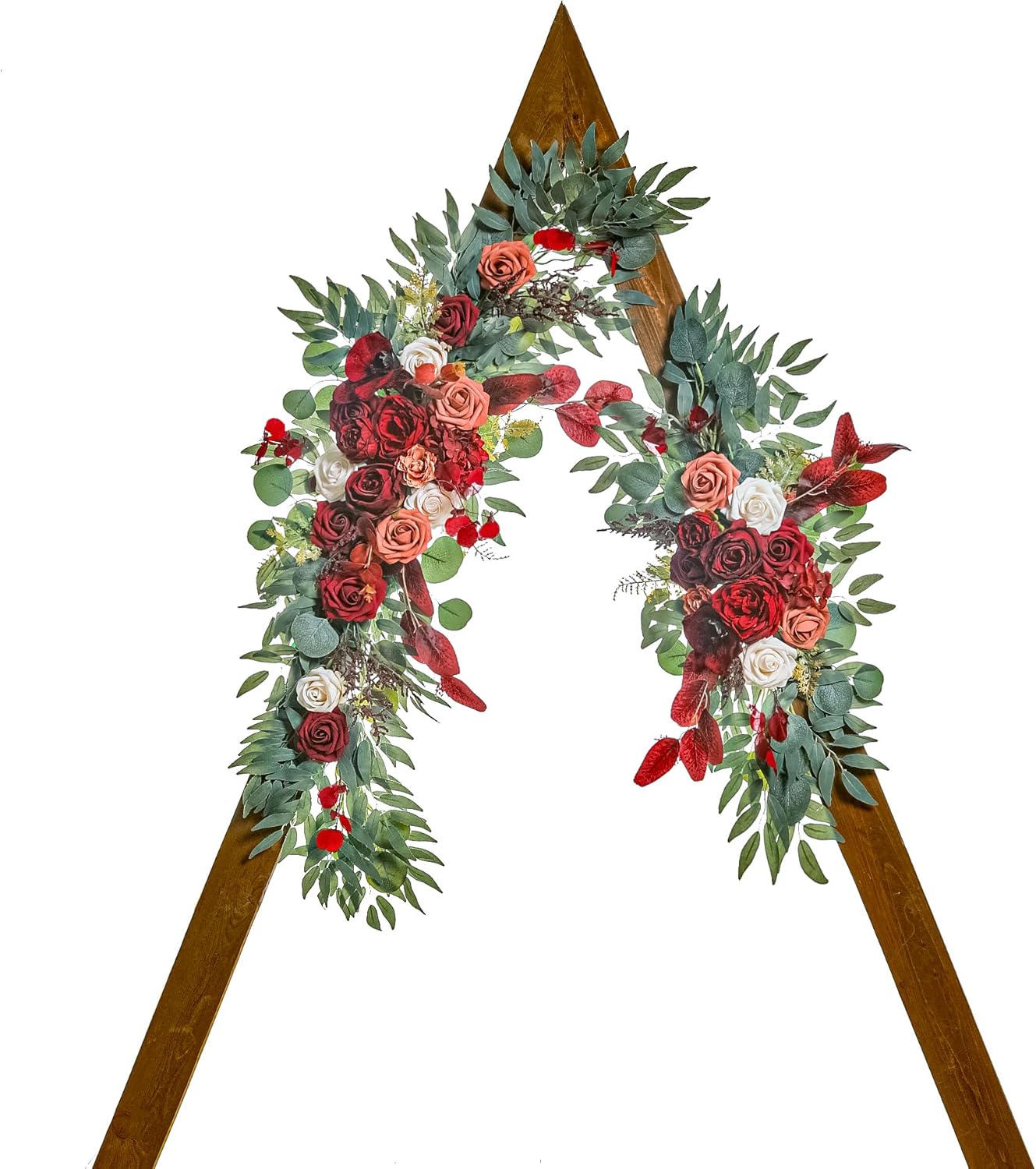 Boho Wedding Arch Artificial Flower Swag - Pack of 2