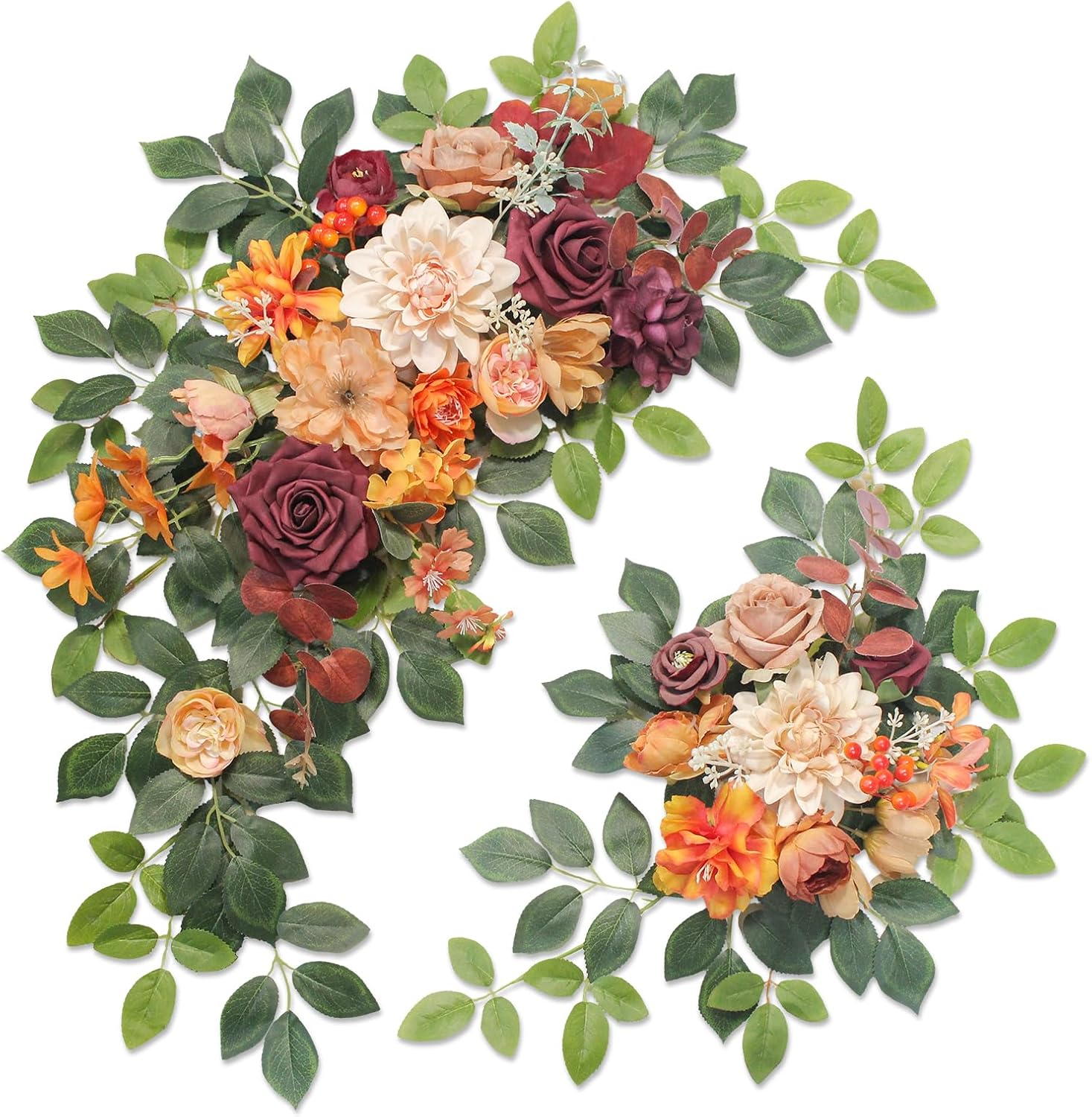 Pack of 2 Artificial Wedding Arch Flowers