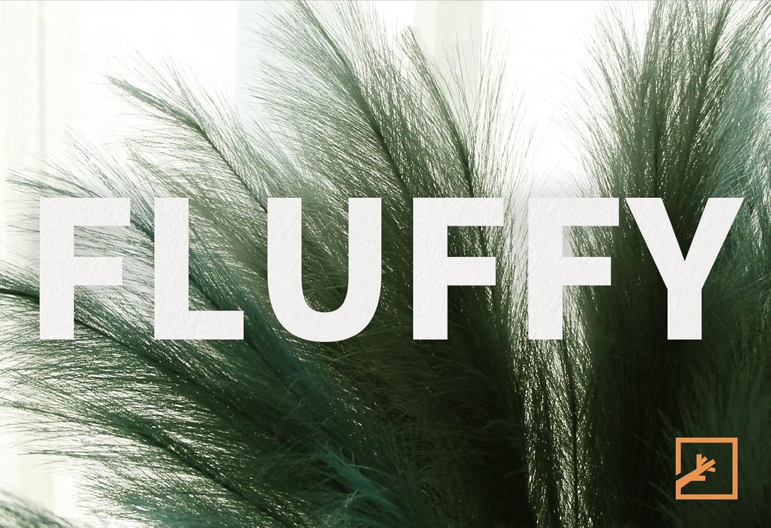 ZIFTY 7-Pcs Faux Pampas Grass Artificial Flower Decor Set