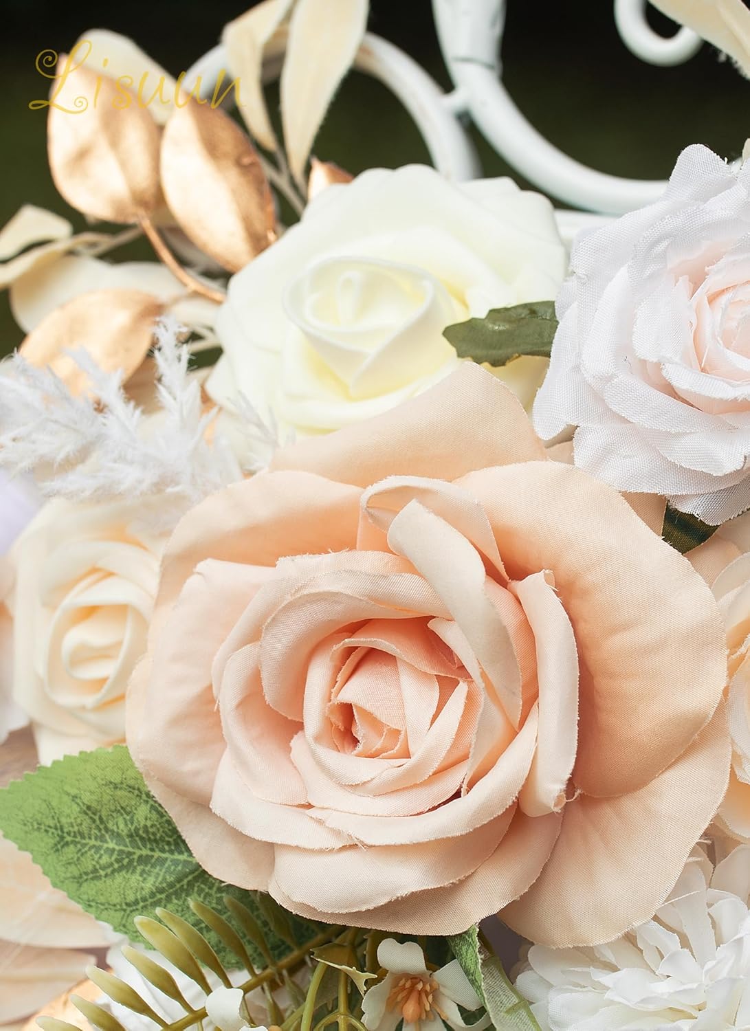 Lisuun Wedding Arch Artificial Flowers Pack of 2