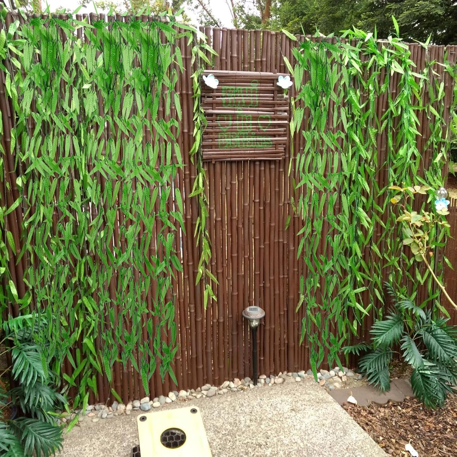 100pcs 600ft Artificial Ivy Garland for Home Decor