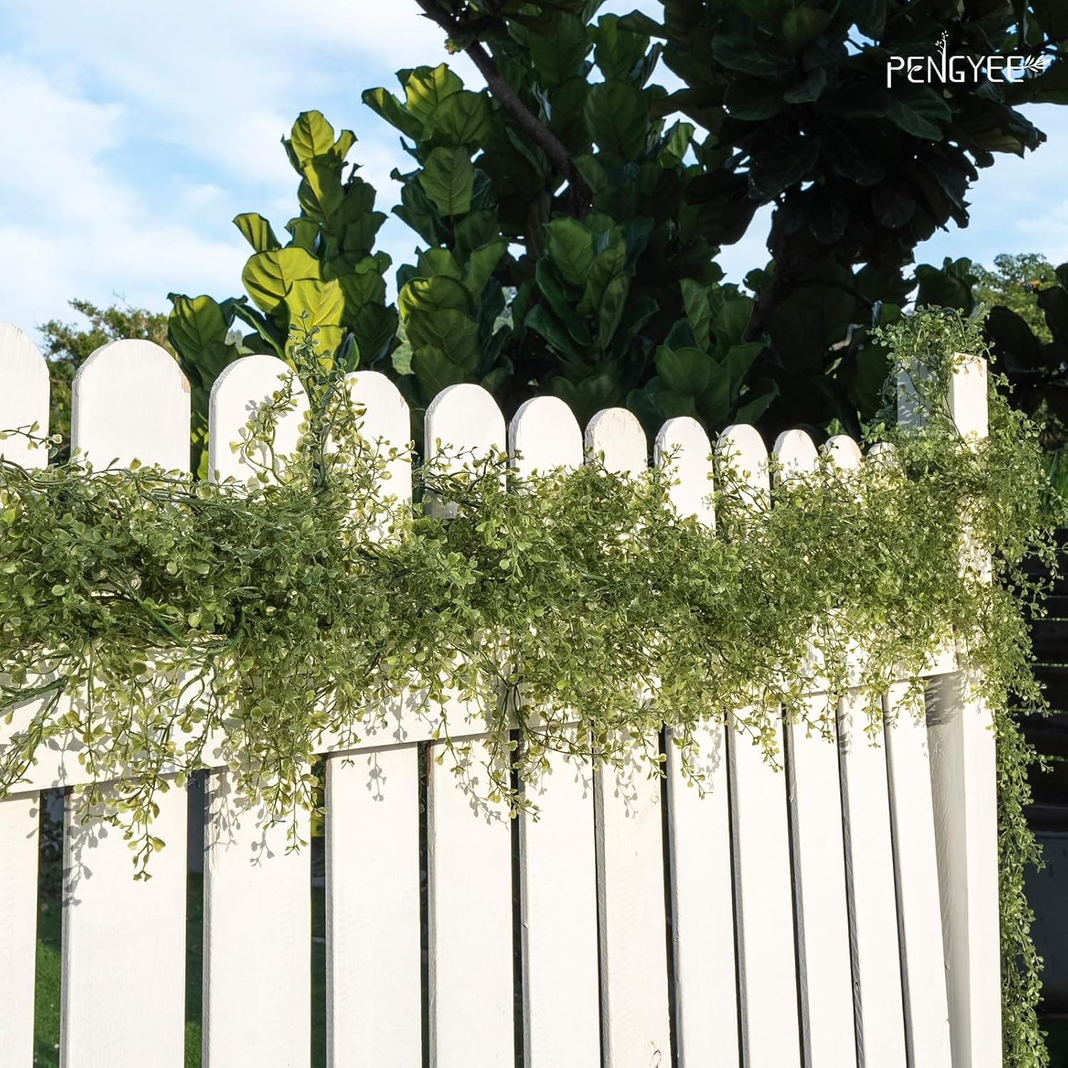6 Pack 557ft Artificial Greenery Garland for Home Decor
