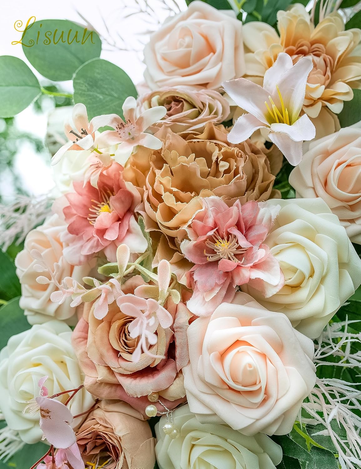 Boho Wedding Arch Flowers Artificial Decor - Pack of 2