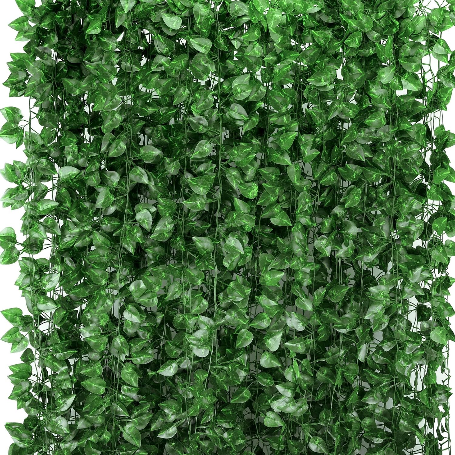 Tbestmax Artificial Ivy Leaves 48 Pack 315 Feet Greenery Garland