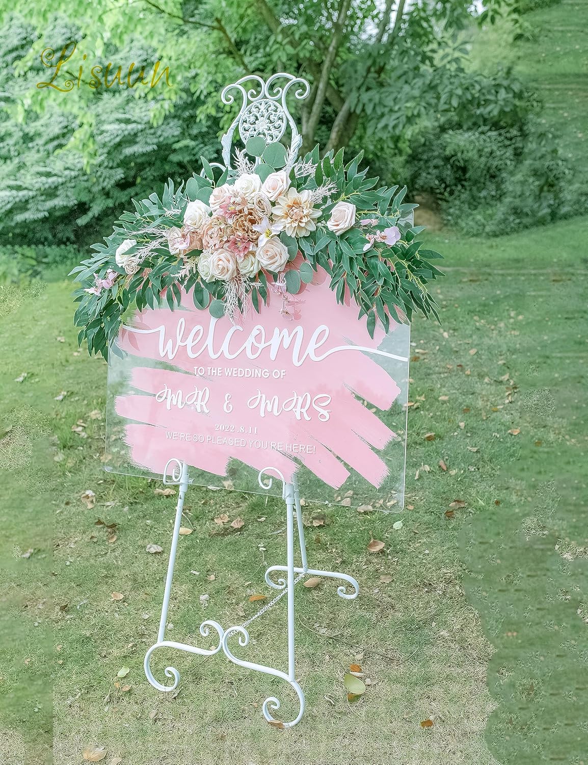 Boho Wedding Arch Flowers Artificial Decor - Pack of 2